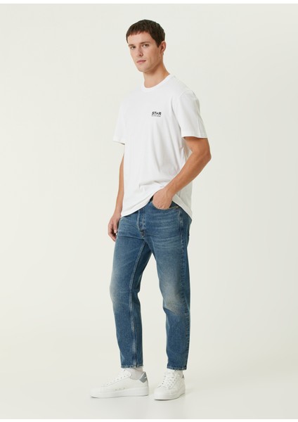 Siyah Beyaz Logo Baskılı T-Shirt fiyatları