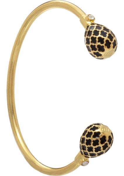 Agama Black Gold Torque Bangle Kadın Bileklik fiyatları