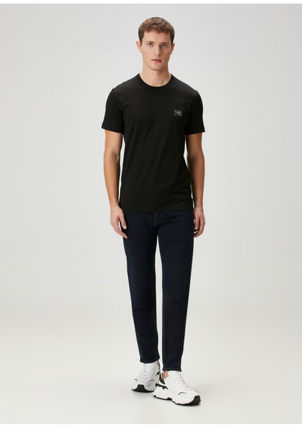 Siyah Logo Patchli T-Shirt fiyatları