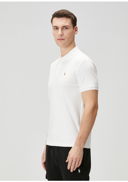 Beyaz Polo Yaka T-Shirt modelleri