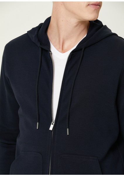 Lacivert Kapüşonlu Sweatshirt indirimleri