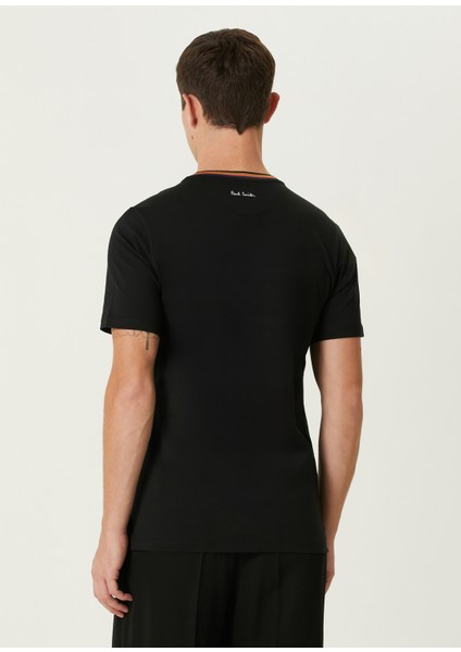 Siyah Organik Pamuk T-Shirt fırsatları