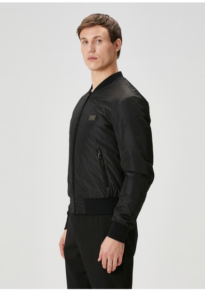 Siyah Bomber Mont modelleri