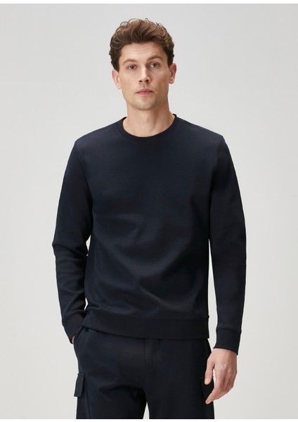 Lacivert Sweatshirt