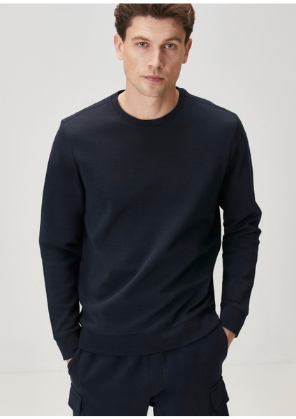 Lacivert Sweatshirt
