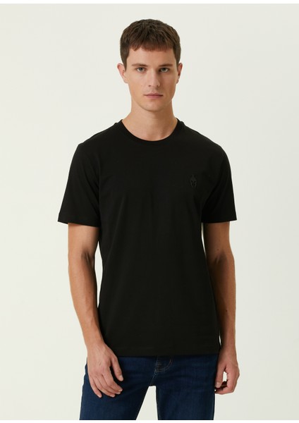Siyah Logolu T-Shirt