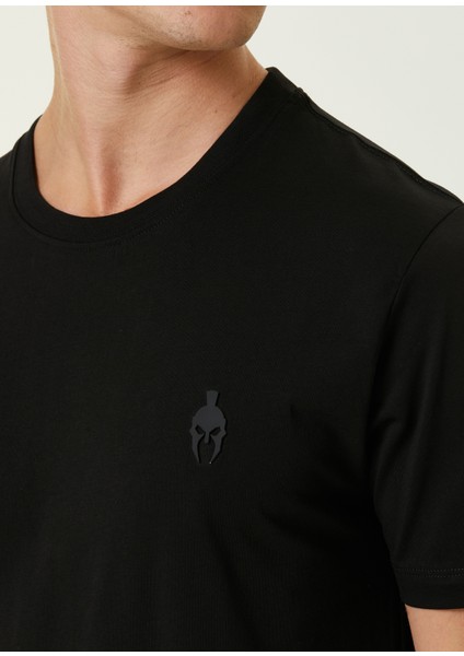 Siyah Logolu T-Shirt