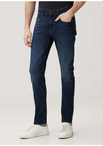 Slimmy Tapered Koyu Mavi Jean Pantolon
