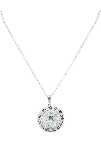 Eye Of Horus Gümüş Kadın Kolye