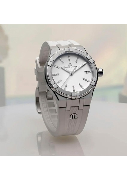 ML-AI1106SS000150-7 Pırlantalı Kadın Kol Saati