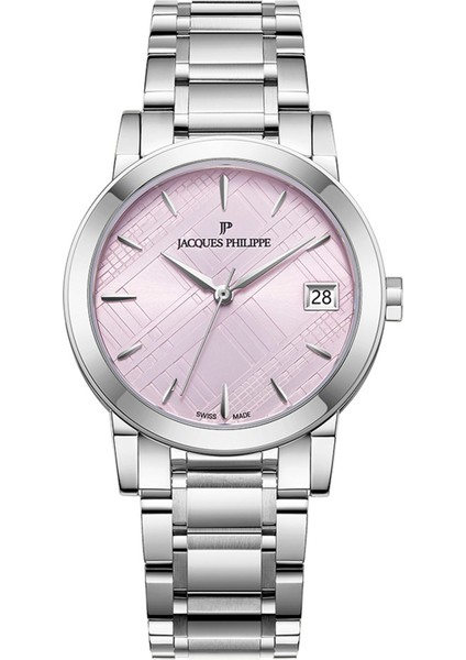 JPQLS1613X6PK Metalik Gri Çelik Kadın Kol Saati