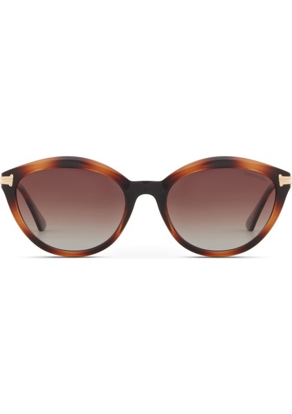 Ds 2339 C2 Oval Asetat Havana Kadın Güneş Gözlüğü