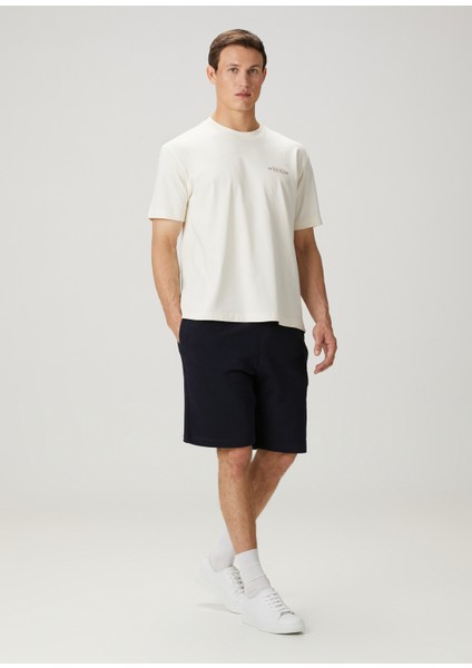 Krem Logo Baskılı T-Shirt fiyatları