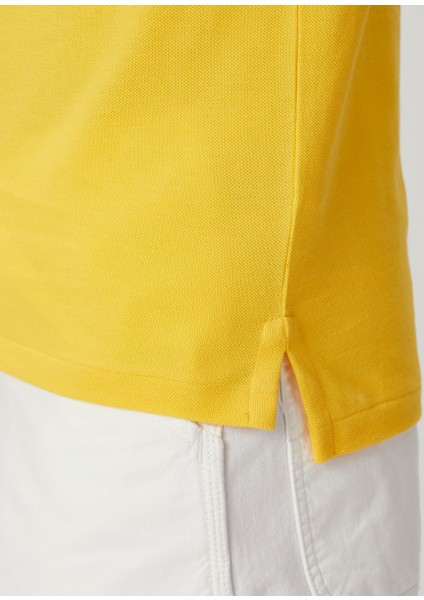 Sarı Polo Yaka T-Shirt