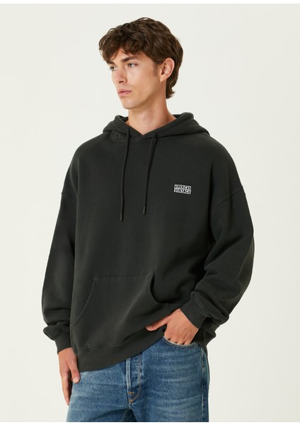 Izubird Koyu Gri Kapüşonlu Sweatshirt modelleri