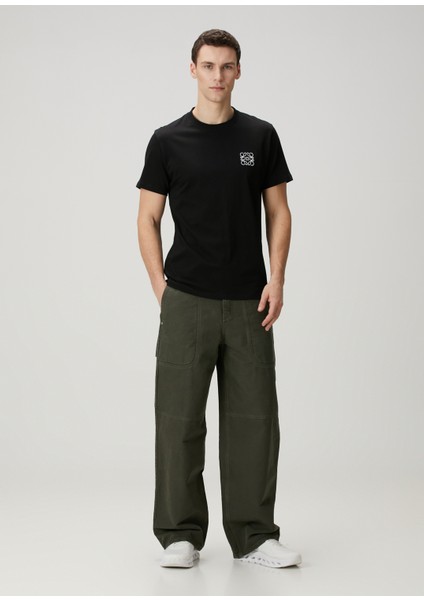 Siyah Logo Detaylı T-Shirt fiyatları