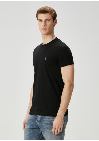 Tonic Siyah Organik Pamuk T-Shirt modelleri