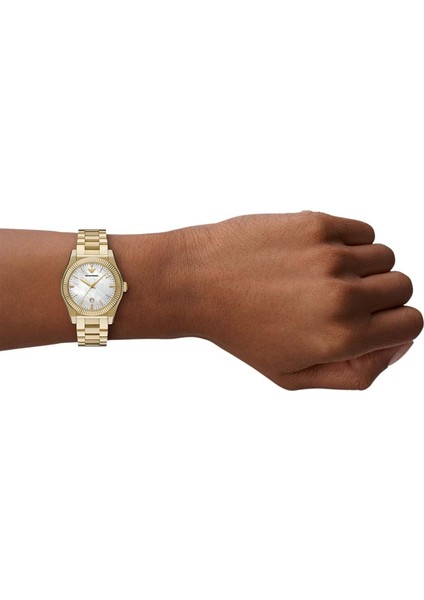 AR11657 Altın Rengi Çelik Kadın Kol Saati fırsatları