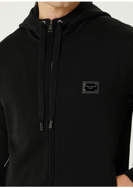 Siyah Kapüşonlu Sweatshirt indirimleri