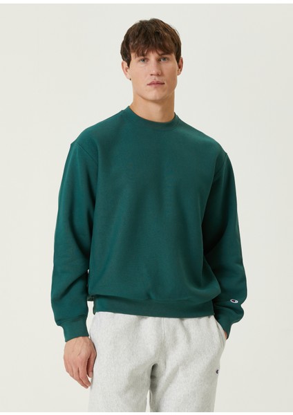 Yeşil Logolu Sweatshirt