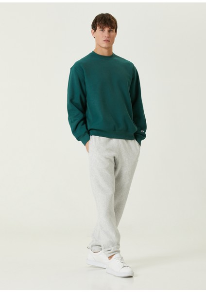 Yeşil Logolu Sweatshirt