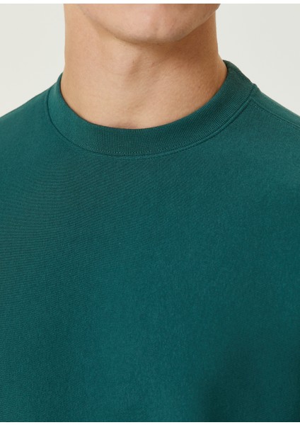 Yeşil Logolu Sweatshirt