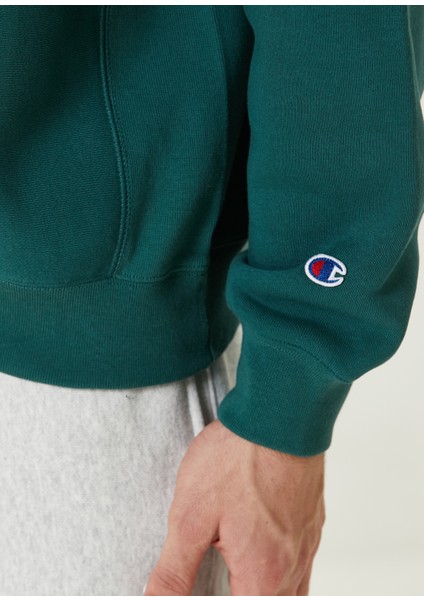 Yeşil Logolu Sweatshirt