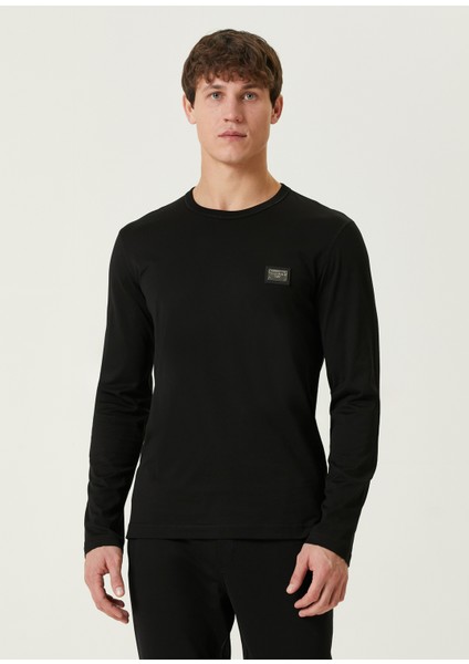 Siyah Uzun Kol T-Shirt