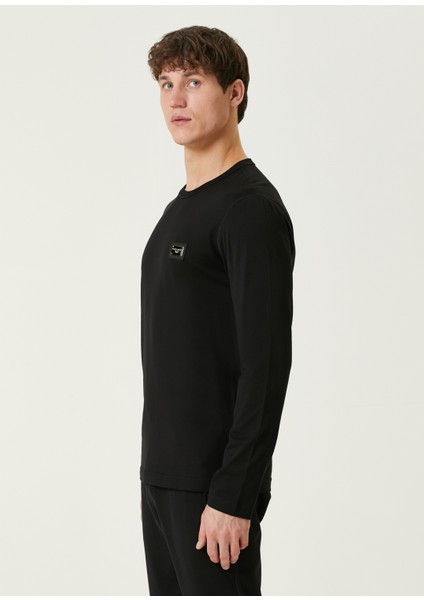 Siyah Uzun Kol T-Shirt modelleri
