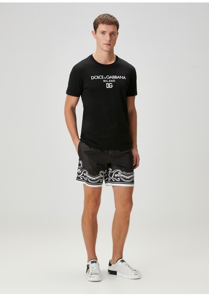 Siyah Logo Baskılı T-Shirt fiyatları