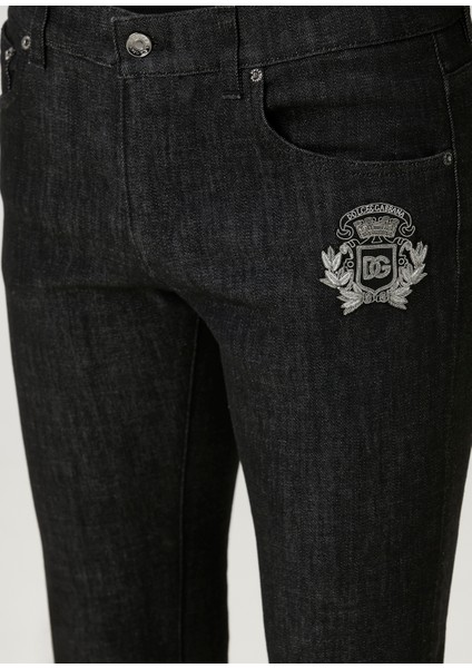 Skinny Fit Siyah Jean Pantolon fırsatları