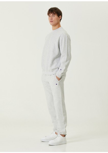 Gri Logolu Sweatshirt