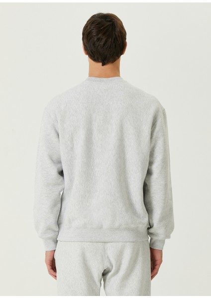 Gri Logolu Sweatshirt
