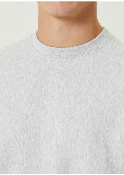 Gri Logolu Sweatshirt