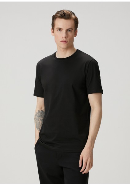 Luke Siyah T-Shirt