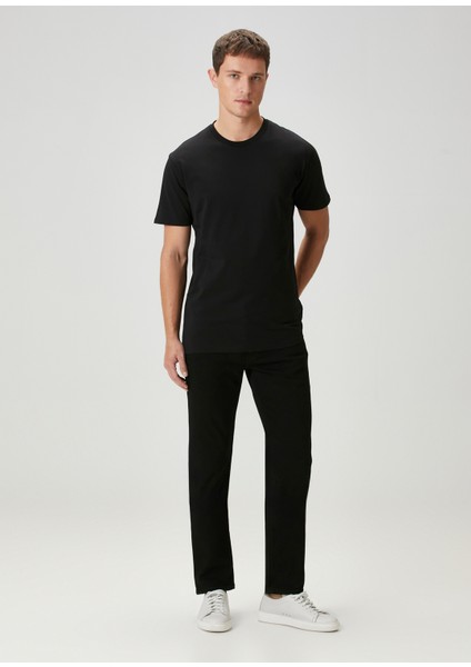 Federal Siyah Jean Pantolon
