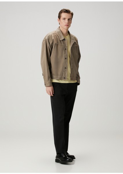Marcus Bej Denim Ceket