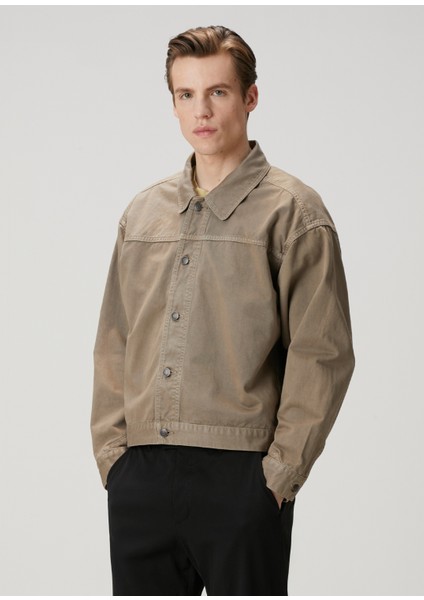 Marcus Bej Denim Ceket