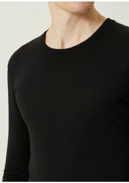 Bobo Siyah Uzun Kollu T-Shirt indirimleri