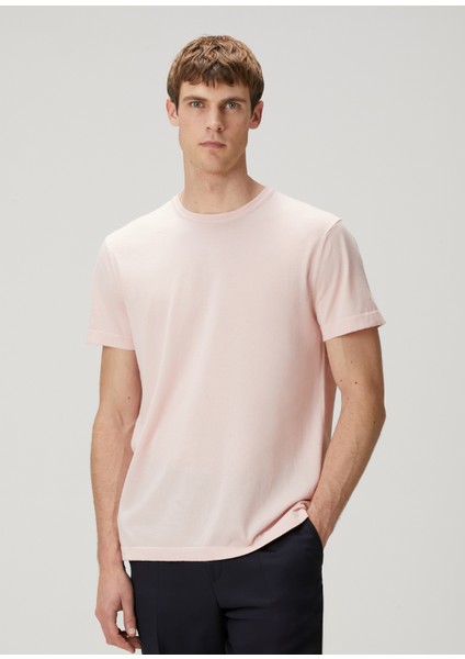 Açık Pembe Basic T-Shirt