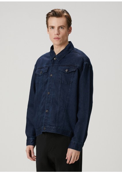 Seb Lacivert Denim Ceket modelleri