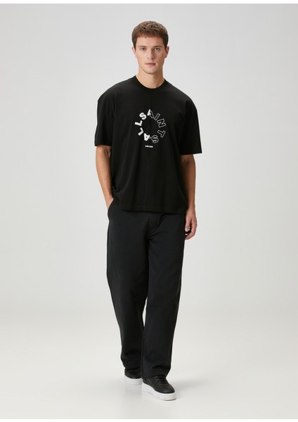 Siyah Logo Detaylı T-Shirt fiyatları