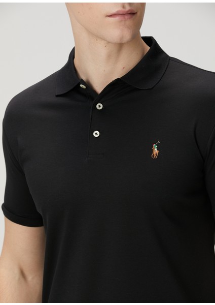 Siyah Polo Yaka T-Shirt indirimleri
