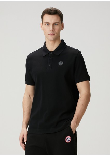 Beckley Siyah Polo Yaka T-Shirt
