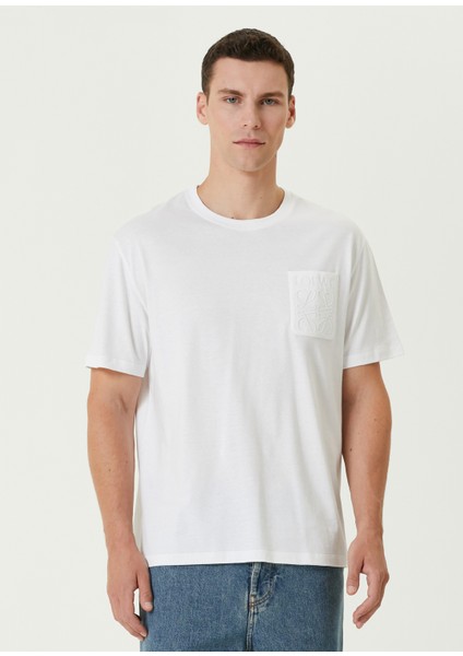 Relaxed Fit Beyaz T-Shirt