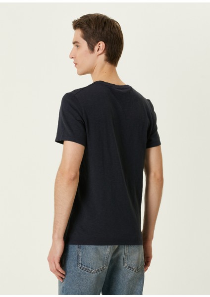Bysapick Lacivert Basic T-Shirt fırsatları