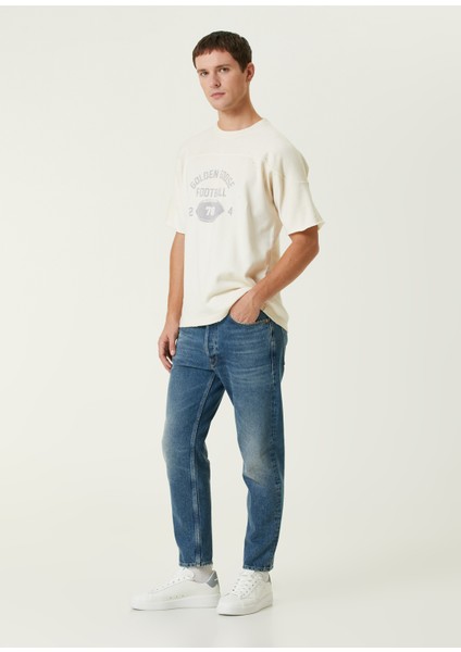 Siyah Beyaz Logo Baskılı T-Shirt fiyatları