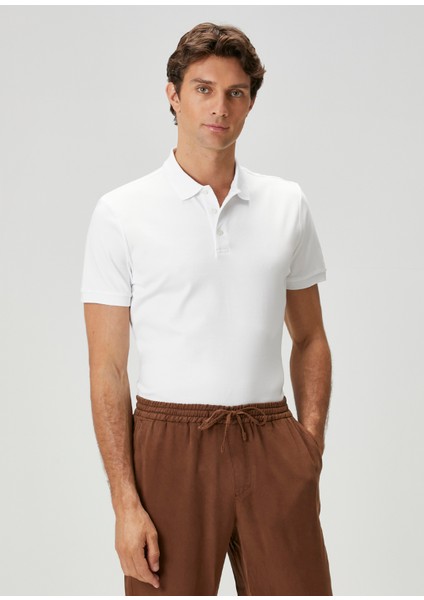 Beyaz Polo Yaka T-Shirt fiyatları