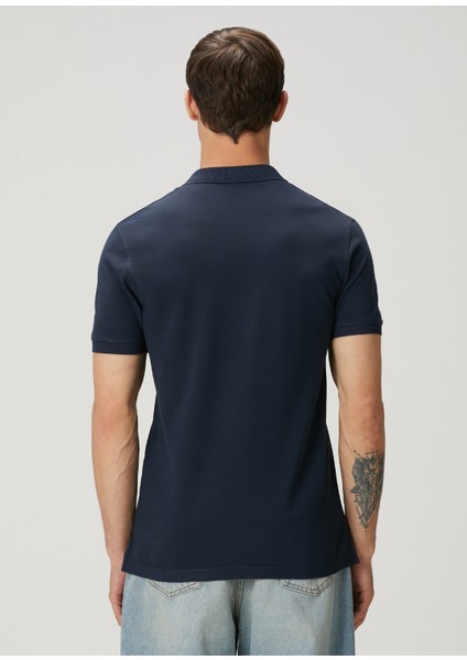 Slim Fit Reform Polo Yaka Organik Pamuk T-Shirt fırsatları