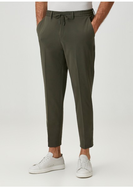 4WAY Stretch Haki Pantolon
